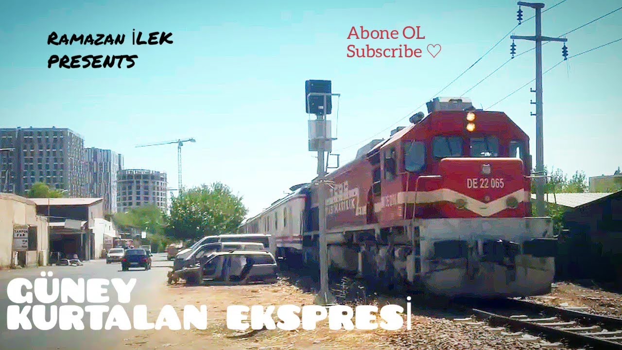 DE 22 065 - GÜNEY KURTALAN EKSPRESİ (PASSENGER TRAIN) TCDD