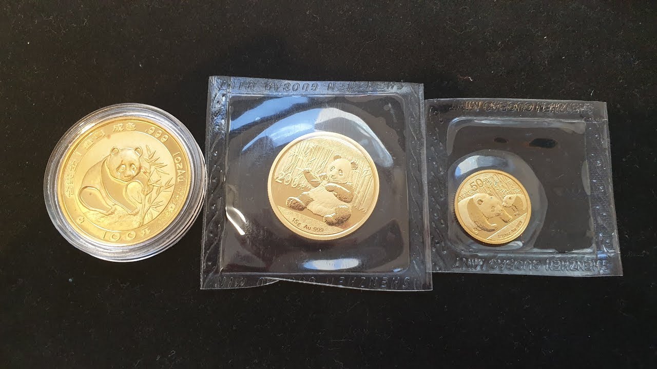 AUCTION #52: More Chinese Gold Pandas!