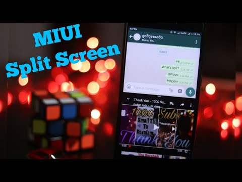 Enable split screen in Miui 8.5.1 or above [No Root]