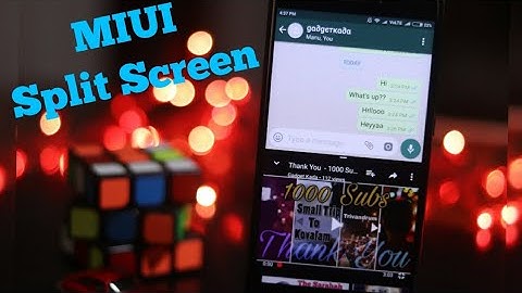 Enable split screen in Miui 8.5.1 or above [No Root]