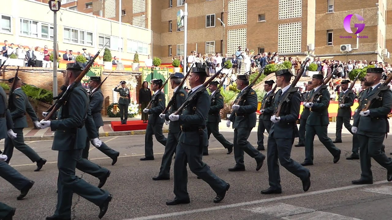 Así transcurrió el acto del 12 de octubre de la Guardia Civil en Guadalajara