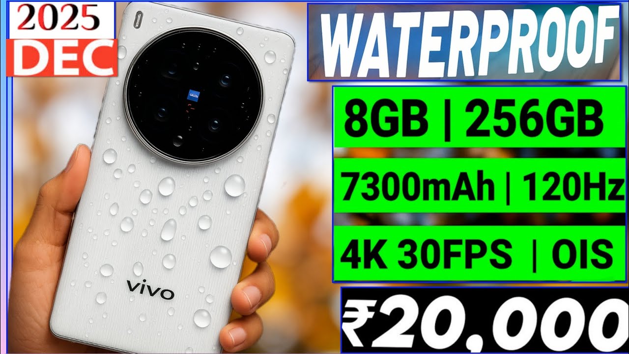 Best Waterproof Phones Under 20K in India 🔥 IP68 & IP69 Rating| ( December 2025) 