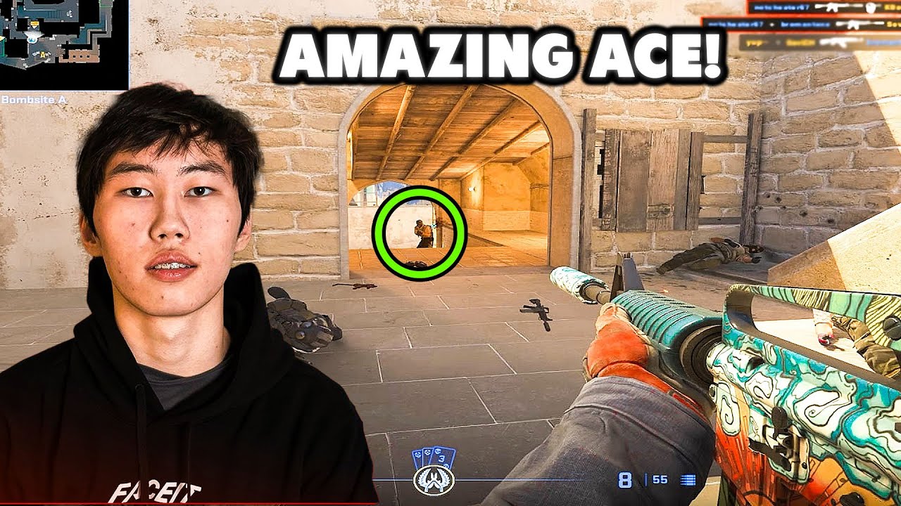 nocries делает эйс в матче на FACEIT! rain наносит потрясающие удары Deagle - лучшие моменты CS2