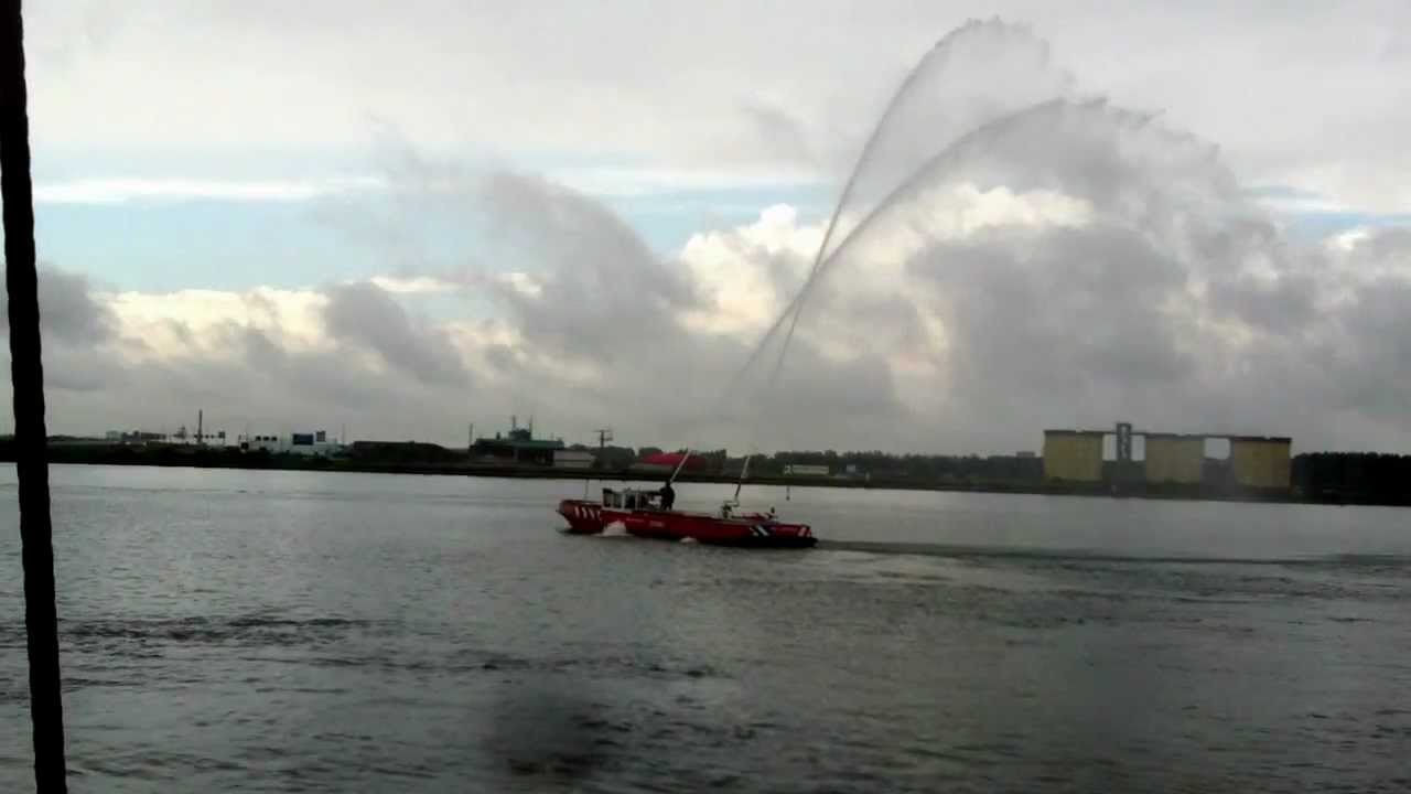 fireboat Amsterdam Fire Brigade