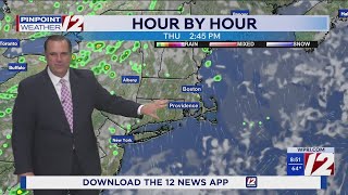 WPRI 12 Weather Forecast for 8/25/26: Sunny, mainly dry today Guide
