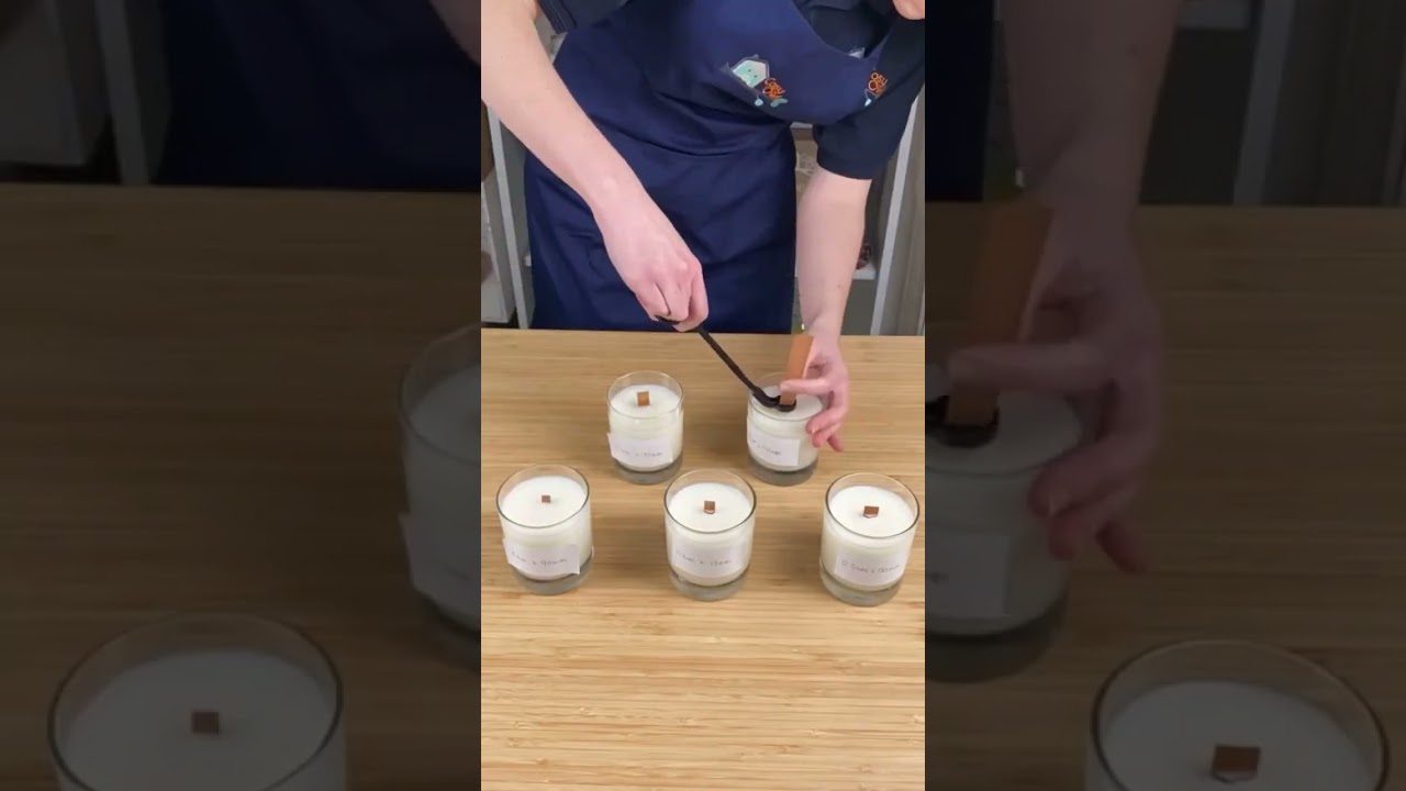 Have you used wooden wicks in your homemade candles? 