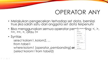 Praktikum 4 Basis Data I - SUBQUERY