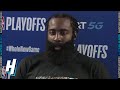 James Harden Postgame Interview - Game 7 | Thunder vs Rockets | September 2, 2020 NBA Playoffs