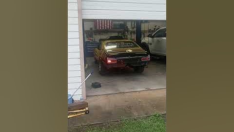 1970 Chevy Nova open headers