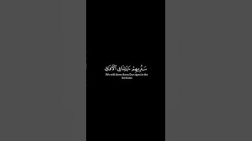 سنريهم آياتنا في الأفاق وفي أنفسهم #القرآن_الكريم #ياسر_الدوسري