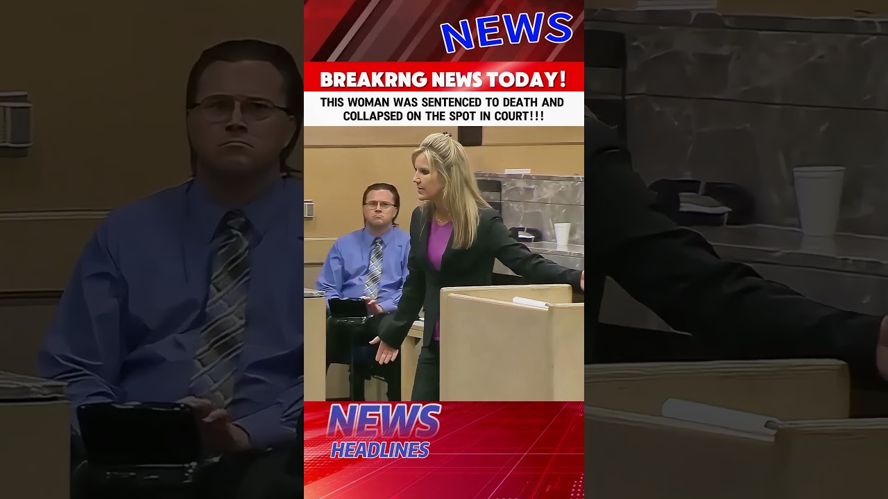 THIS WOMAN WAS SENTENCED TO DEATH AND COLLAPSED ON THE SPOT IN COURT!!! 