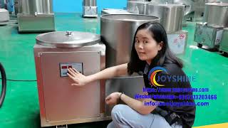 Introduction Of Food Dewatering And Deoiling Machine Fried Snacks Deoiler Vegetable Dewaterer