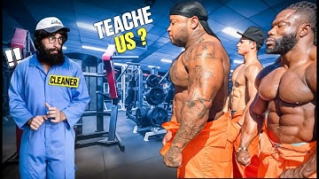 Cleaner DESTROYS Arrogant Bodybuilder’s Reputation 😱 | Anatoly GYM PRANK 🦾🔥