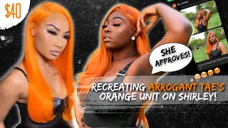 Famous RECREATING ARROGANT TAE'S ORANGE UNIT FOR $40 | Shirley Vs. Nae, SHE APPROVED!!! Profile