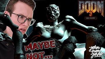 FIRST BOSS FIGHT?! - Doom 3: BFG Edition - Part 6 [Let