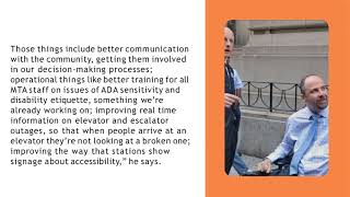 Alex Elegudin: MTA’s First Accessibility Chief