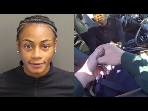 Sha'Carri Richardson ARRESTED For Speeding 100Mph In Aston Martin Begs Officers Not Take Her