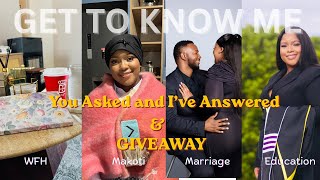 GET TO KNOW ME | HOW I MET MY HUSBAND | GIVEAWAY!🌸