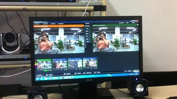 work with vMix - 4 IP cameras