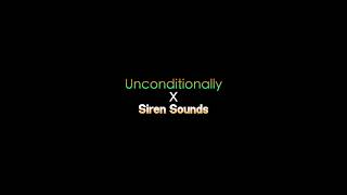 Unconditionally X Siren Sounds | Katy Perry X Tate Mcrae | Mashups | Diyon Fernando