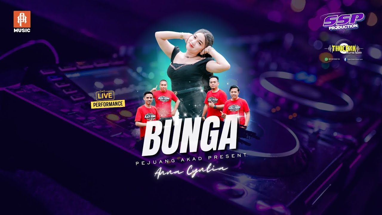 ANNA CINTYA | BUNGA | SSP PRODUCTION | THOLENK AUDIO - YouTube