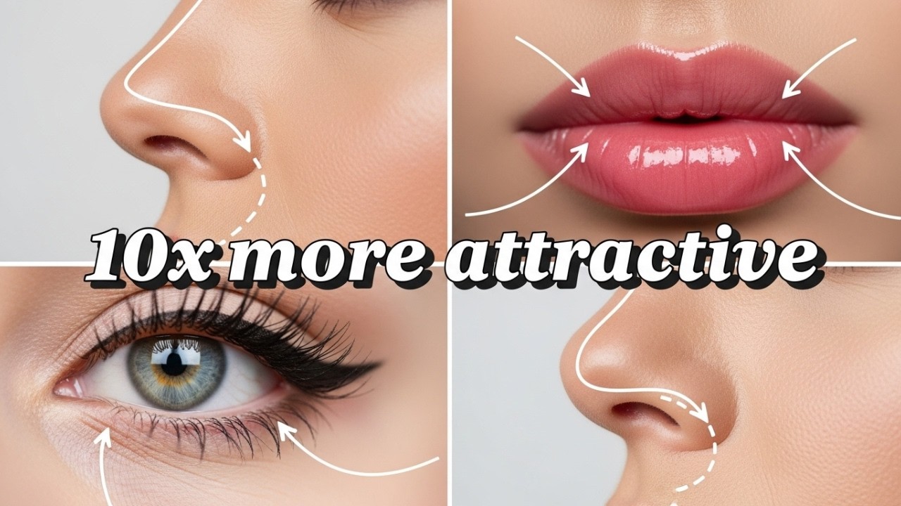 5 Natural Tricks to Look 10x More Attractive (Full Face Glow Up Guide)
