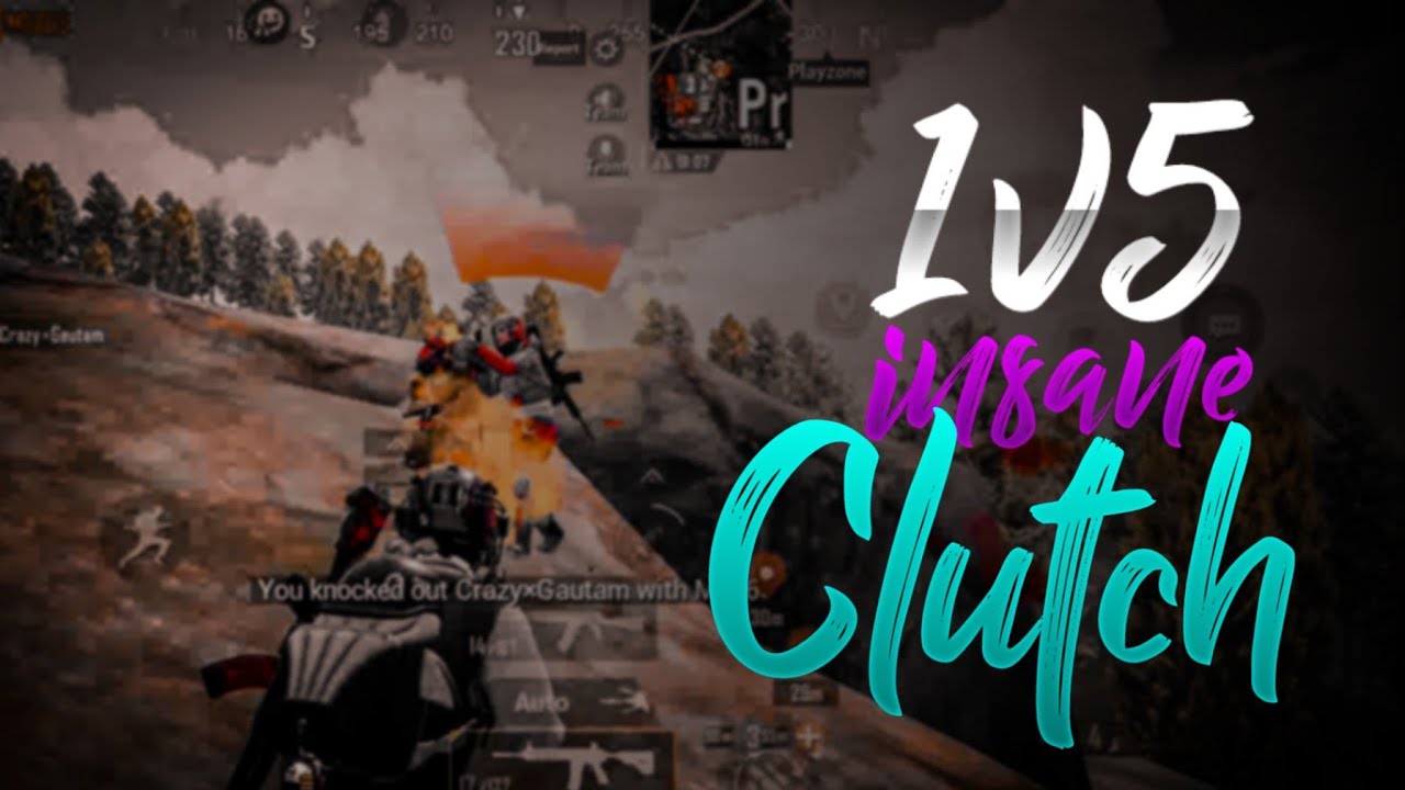 TOP 1v5  Clutch || You Should Watch | RedSpot Gaming