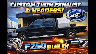 F250 Custom Twin & headers