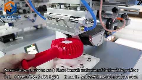FK618 Semi automatic high precision labeling machine