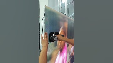 Super strong LED module front maintenance tool suction cup. #ledscreen #leddisplay #shorts