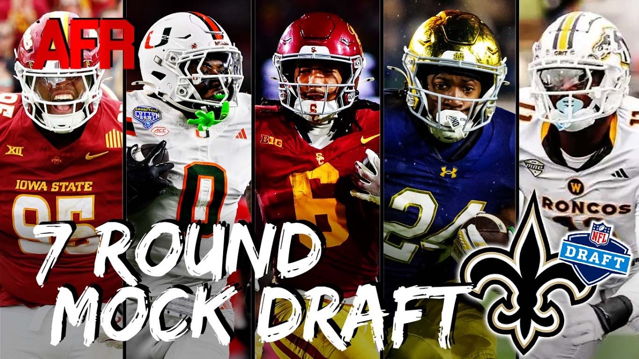 Прогноз на 7 раундов: «Сэйнтс» выбирают ресивера Макая Лемона под номером 8 | Добавляют раннинбек...