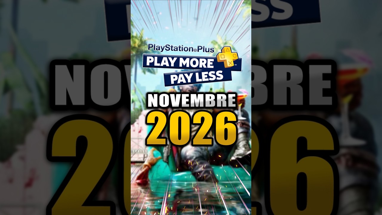 Les Jeux du PlayStation Plus pour Novembre 2026 ! Lesquels tu vas télécharger ?