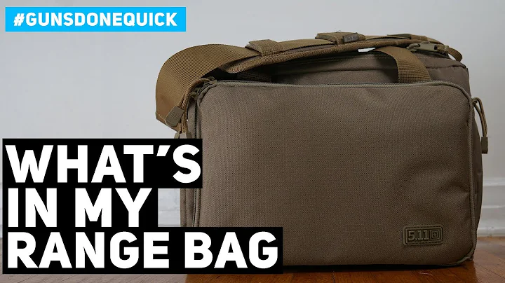 WHAT'S IN MY RANGE BAG || HANDGUN RANGE ESSENTIALS