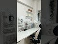 【作業部屋】まいるーむ🛋いつもここで作業しています🤍#short #shorts #ハンドメイド #ハンドメイドアクセサリー #作業部屋#韓国インテリア #インテリア