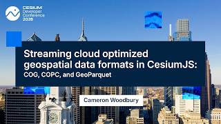 Streaming cloud optimized COG, COPC, and GeoParquet geospatial data formats - Cameron Woodbury