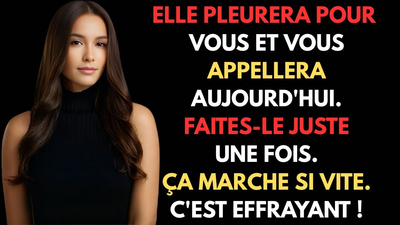 FAITES-LE juste une fois et : elle pleurera pour VOUS toute la nuit | Stoïcisme #relationship 