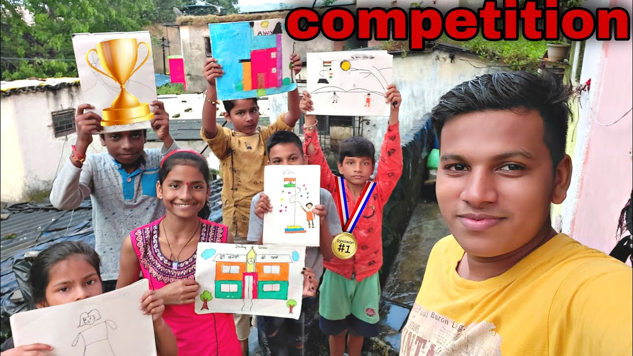 Art Competition 2021 Kids Funny Drawing Competition YouTube