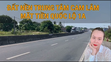 Đất Nền Giá Rẻ Trung Tâm Thị Trấn Cam Đức - Mặt Tiền Quốc Lộ 1A