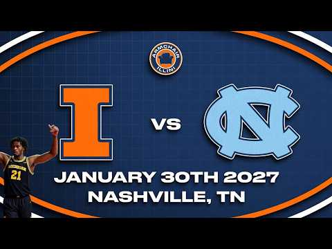 Illinois Basketball: North Carolina Scheduled in Nashville & Morez Johnson Jr. Opens Up on Transfer