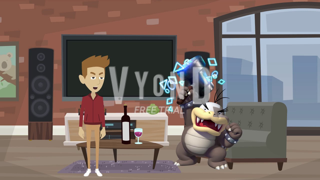 Morton Koopa Jr Gets Grounded (Vyond)