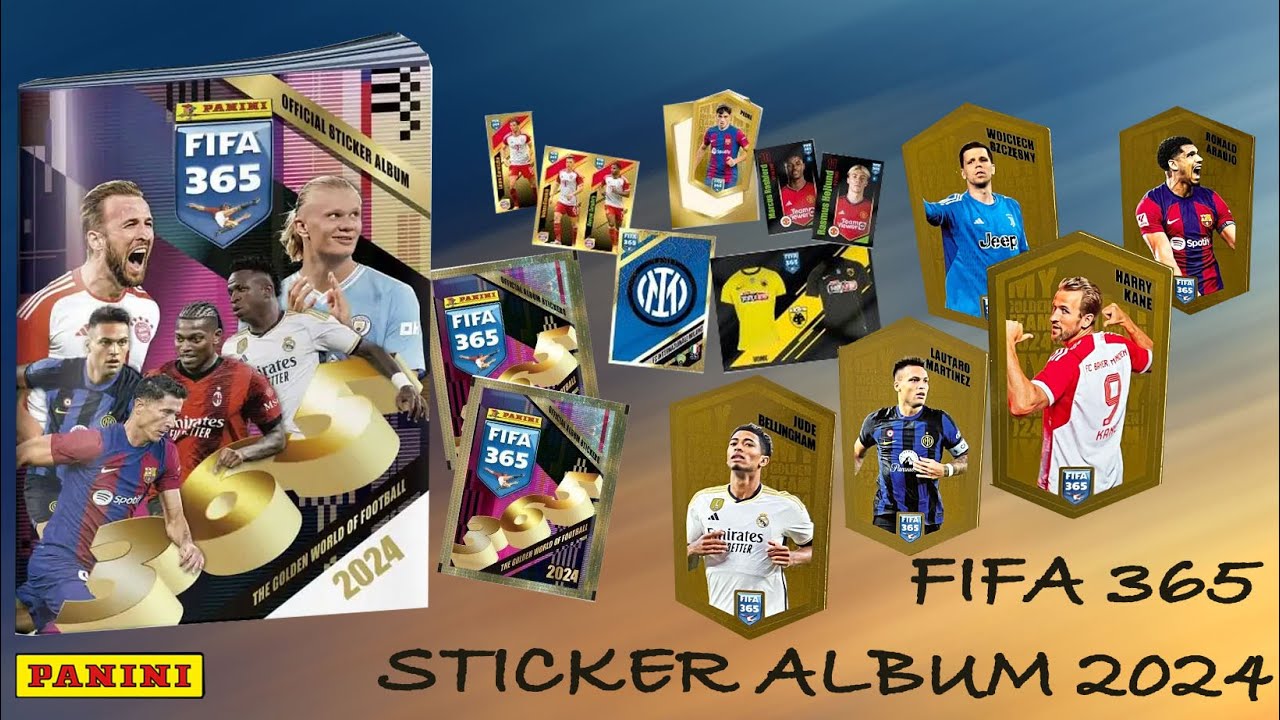 Panini FIFA 365 Sticker Album⎥The Golden World of Football - YouTube