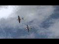RIAT 2011: Spitfire &amp; Mustang