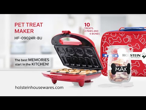 HF-09024R-B- Pet Treat Maker with Accessories- Holstein Housewares 