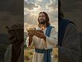 Jesus Multiplied the Bread! #jesus #bible #christian #church #devotional #shorts #trending