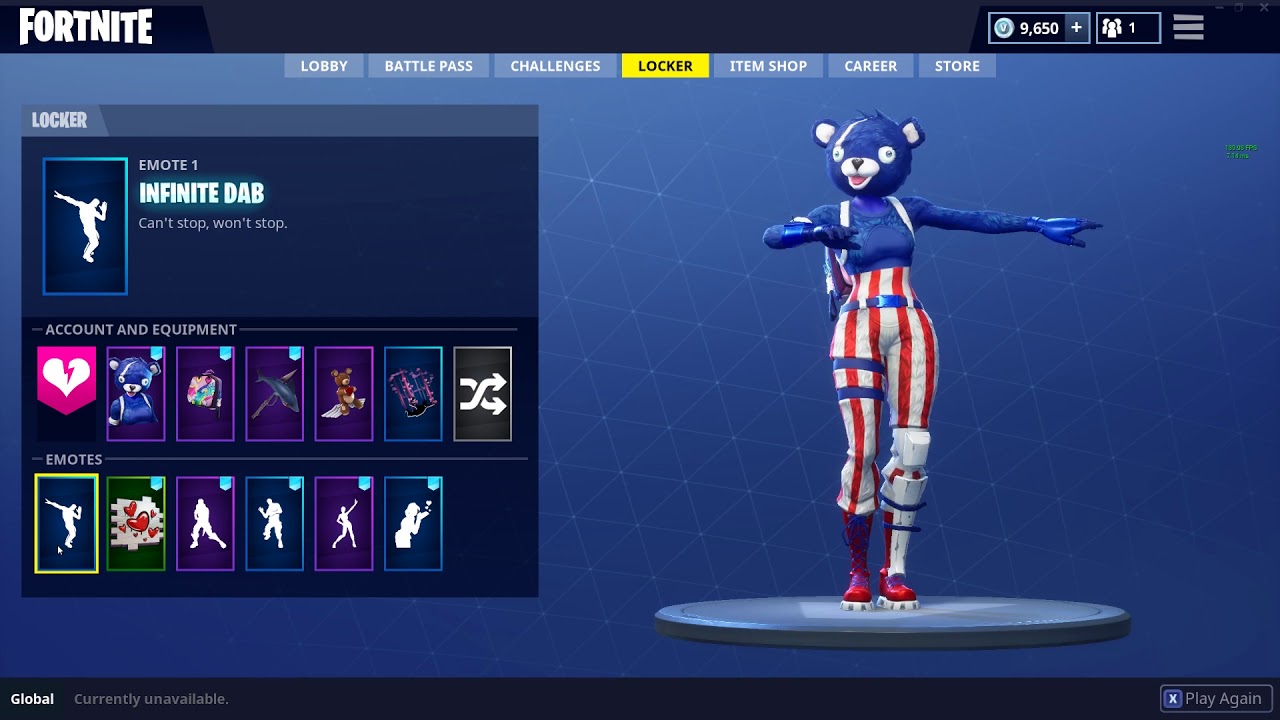Infinite Dab - Fortnite Emote (1 hour) - YouTube