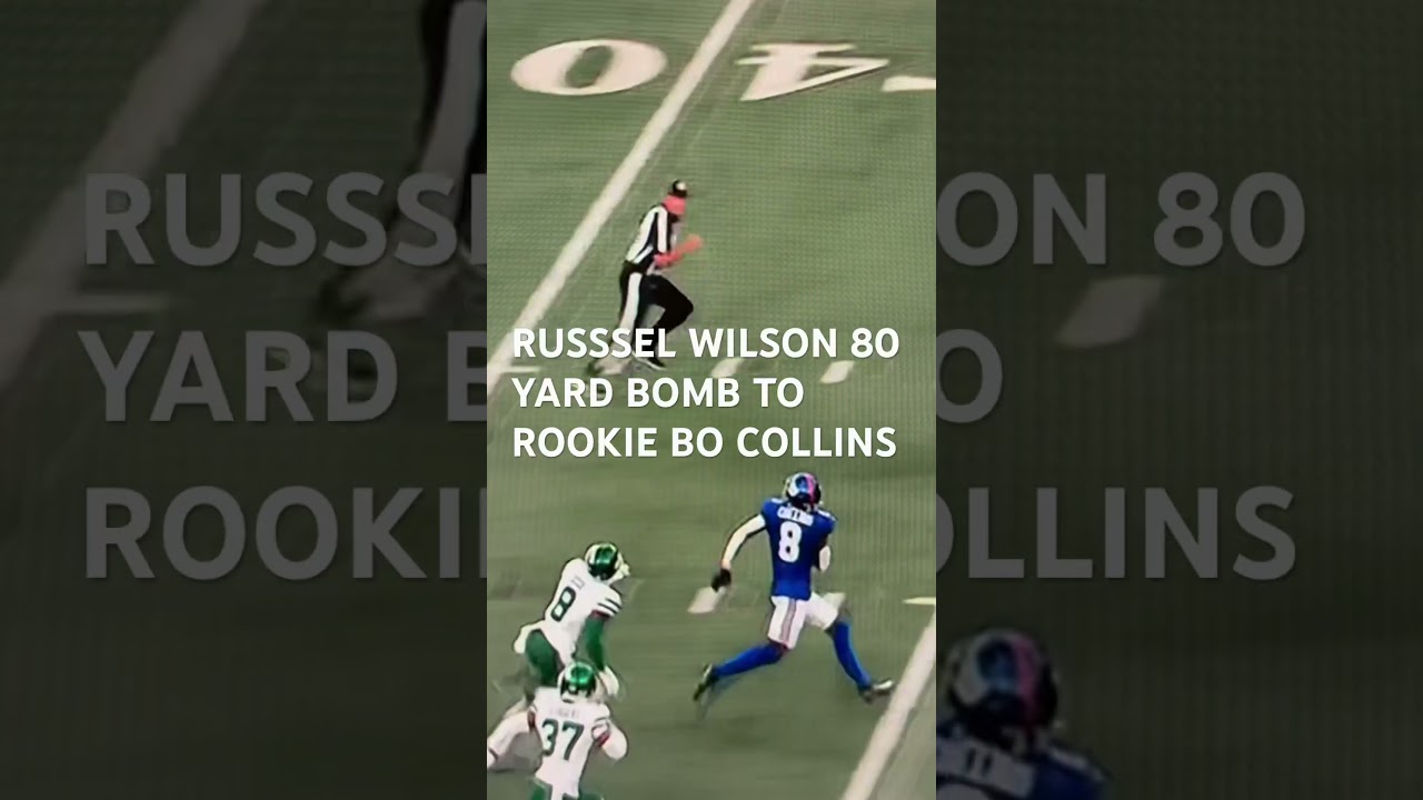 RUSSELL WILSON 80 YARD PASS 