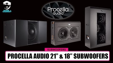 Procella Audio Has 𝙃𝙐𝙂𝙀 Subwoofers!