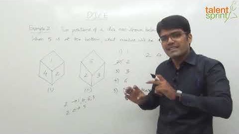 Cubes and Dice Reasoning Tricks With Example | Dice | Example - 2 | Reasoning Ability | TalentSprint