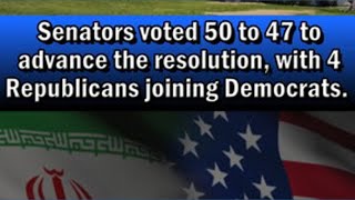 US Senate passes War Powers Resolution