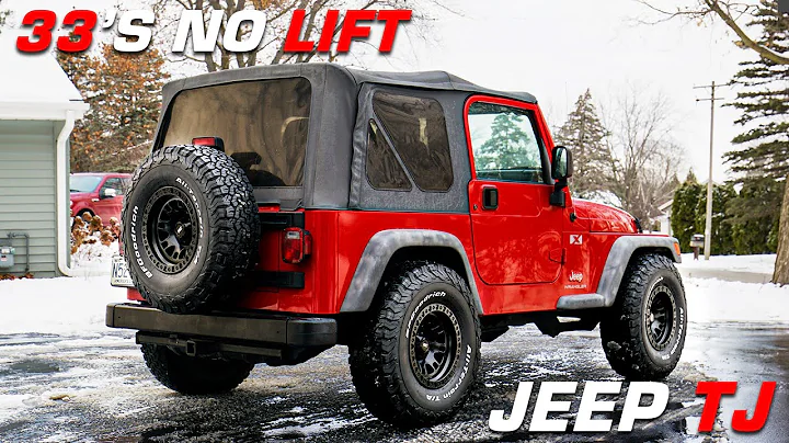Jeep TJ 33's No Lift | Project X